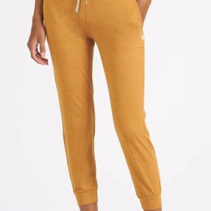 VUORI PERFORMANCE JOGGERS - Flax Heather Sz SMALL